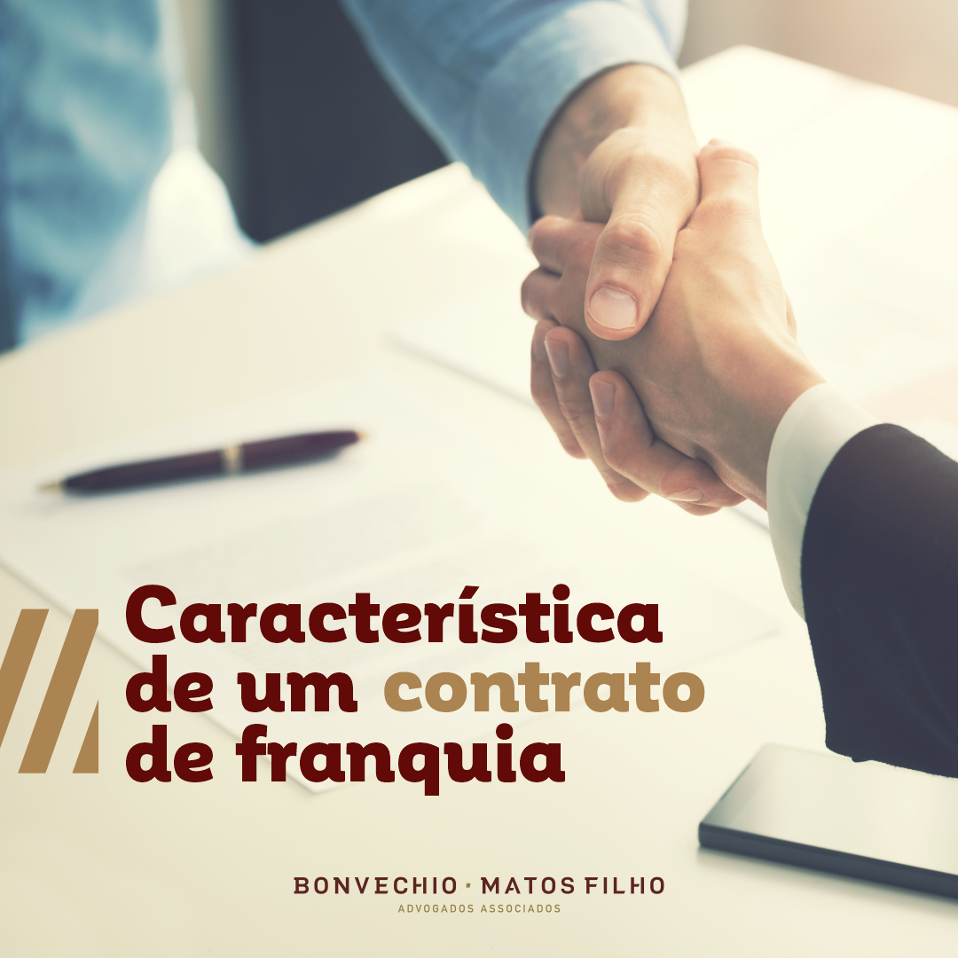 Característica de um contrato de franquia